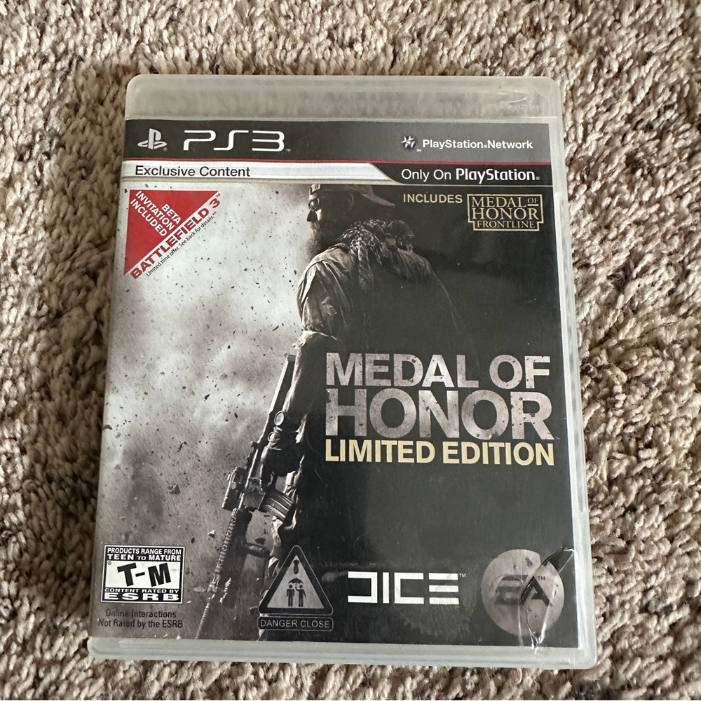 Medal of Honor Limited Edition PS3 Game